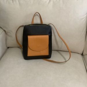 New Leather Backpack Purse